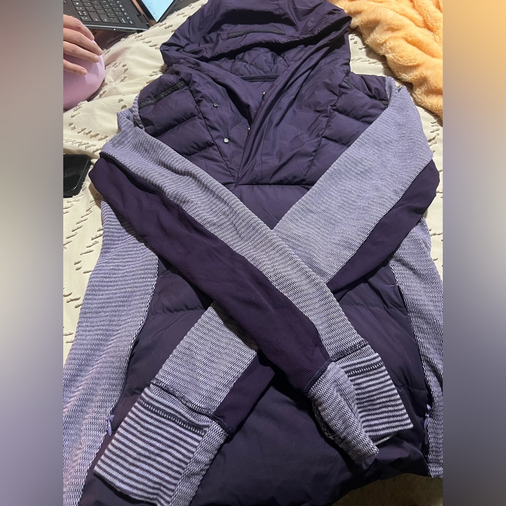 lululemon athletica Purple Puffer Jacket